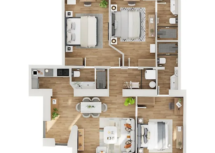 Urbe Charme Scipioni - 3 3 Bathrooms Apartment Rom